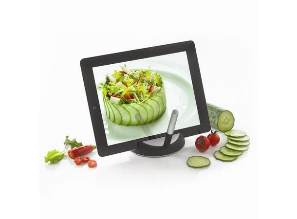 Chef tablet stativ med touchpenn 